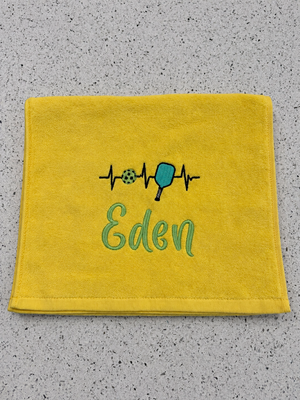 Personalized Embroidered Premium Sports Towels for Golf, Bowling, Fitness & More