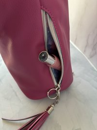 The Rebel Rose Slouchy Handbag in Honeysuckle Pink