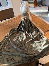 Princess of the Garden Renaissance small breed dog gown/dress