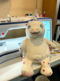 Plush Unicorn Personalized Embroidered Colorful Soft & Cuddly Unicorn