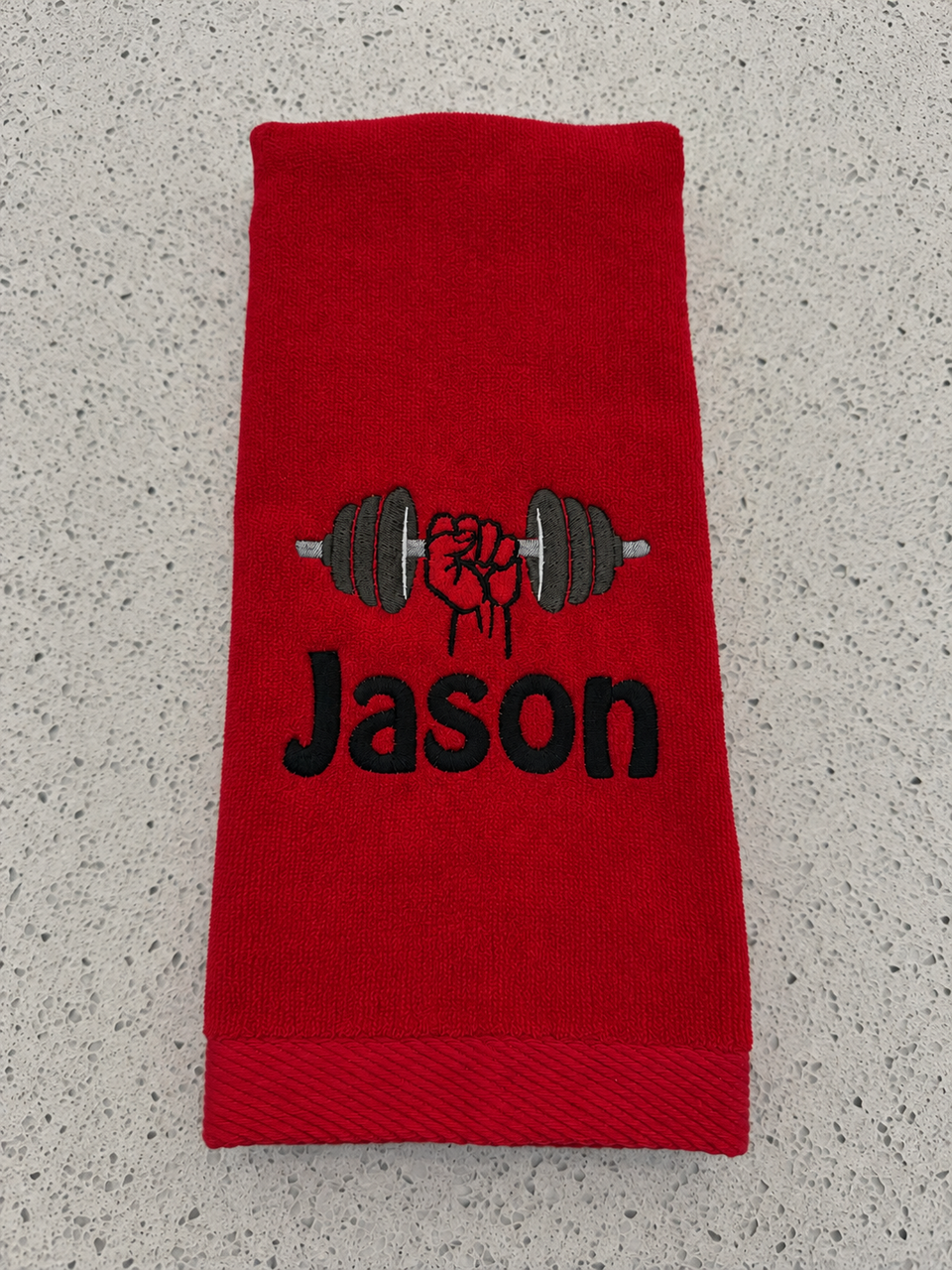 Personalized Embroidered Premium Sports Towels for Golf, Bowling, Fitness & More