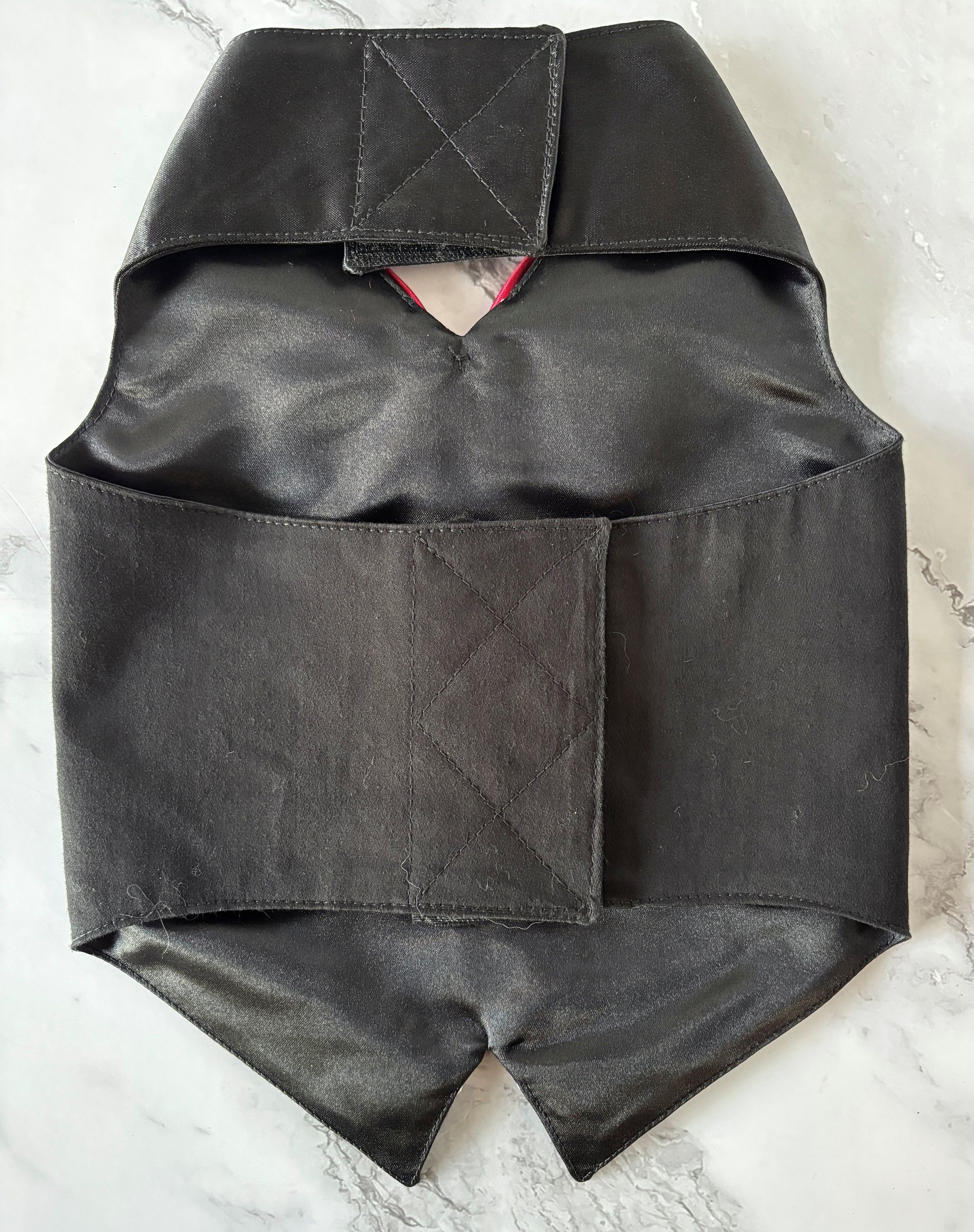 Tuxedo Time Dog Harness Vest with solid cast D-ring ... perfect for lunch out, or for the perfect wedding attire